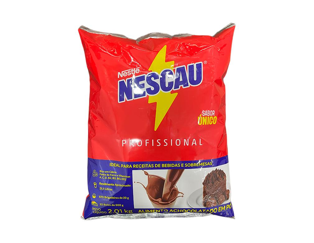 ACHOCOLATADO EM PÓ NESCAU 2,01 KG (CX 4 PCT)
